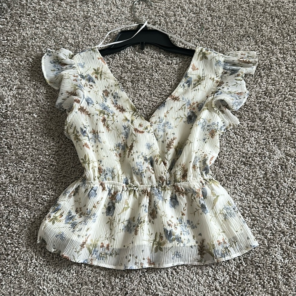 Floral blouse